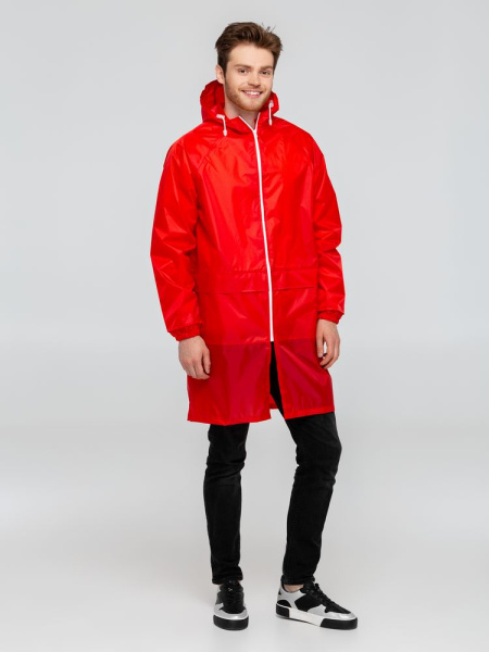 Дождевик Rainman Zip Pro, красный, S–XXL