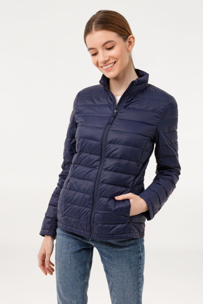 Куртка женская Wilson Women, темно-синяя, S–XXL