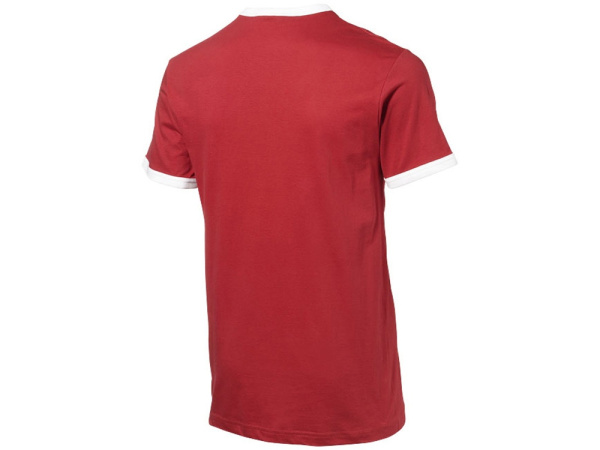 Футболка "Adelaide" мужская, Размер S, Цвет красный/белый