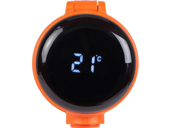 Вакуумная термокружка Waterline с медной изоляцией «Bravo», 400 мл, тубус, Цвет оранжевый