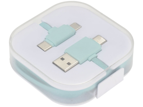 Цветной зарядный кабель, Цвет мятный