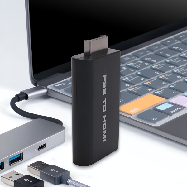 Адаптер Converter G300 PS2 на HDMI / Оптимальное решение для подключения PS2 к современным телевизорам и мониторам