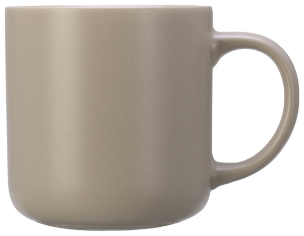 Кружка «Rita», матовая, Цвет бежевый