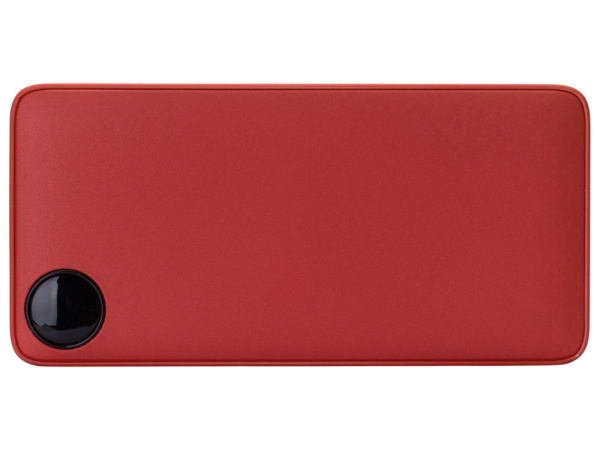 Внешний аккумулятор «Mild», металлик soft-touch, 10 000 mAh, Цвет красный
