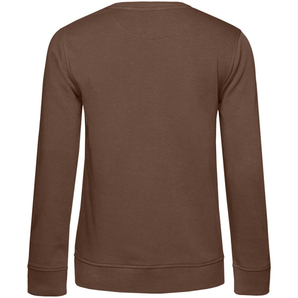Свитшот женский BNC Inspire (Organic), коричневый (мокко), XS–XXL
