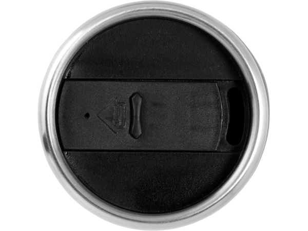 Термокружка «Elwood», 400 мл, Цвет серебристый/черный