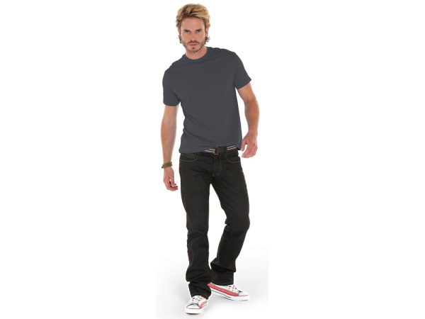 Футболка «Heavy Super Club» мужская, Размер L_v2, Цвет темно-серый