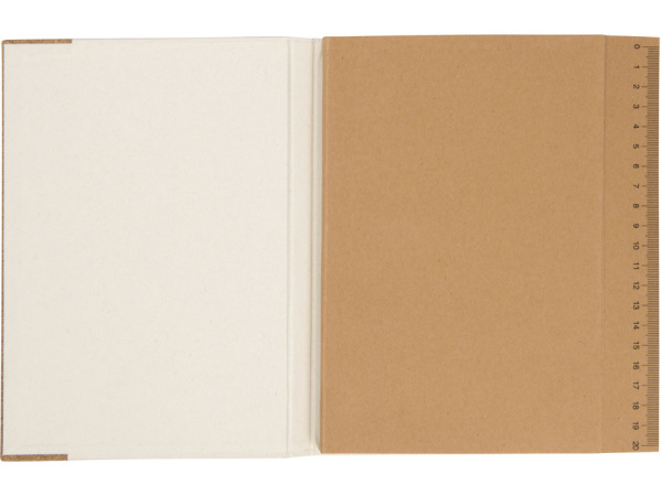 Блокнот A5 «Milky», Цвет молочный, натуральный