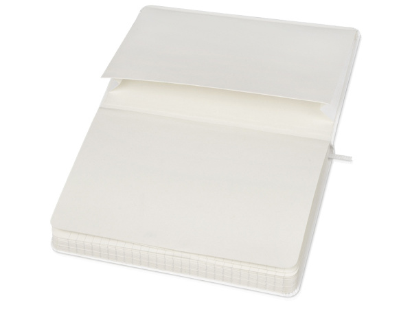 Записная книжка A6+ Classic (в линейку), Medium, Цвет белый