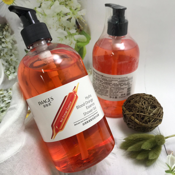 Гель для душа с маслом красного апельсина Юдзу Images Hydra Blood Orange Essence Shower Gel, обладае