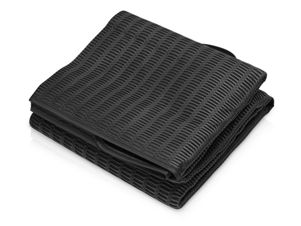 Плед для пикника «Module» с дышащей поверхностью, Цвет черный