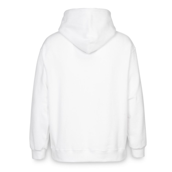 Худи флисовое унисекс Manakin, белое, XS–XXL