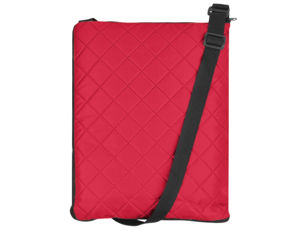 Плед для пикника «Ridge» 115 х 140 см, Цвет красный