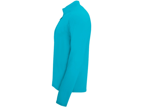 Толстовка с воротом на молнии «Melbourne» мужская, Размер 2XL, Цвет бирюзовый