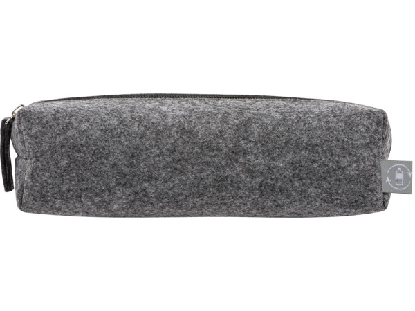 Пенал «Felt» из RPET-фетра, Цвет серый
