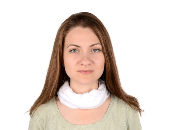 Мультифункциональная бандана «Farbe», Размер до 50, Цвет белый