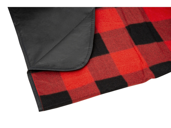 Плед для пикника «Recreation», Цвет красный/черный