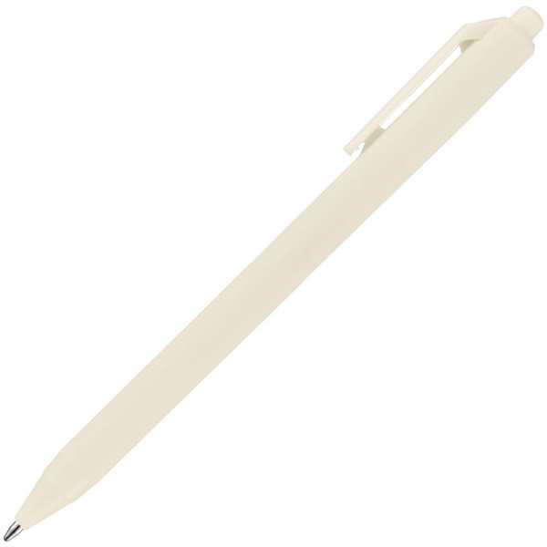 Ручка шариковая Cursive Soft Touch, бежевая, 14,5х1 см