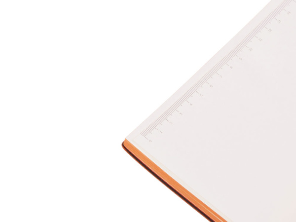 Бизнес-блокнот А5 «C1» soft-touch, Цвет оранжевый