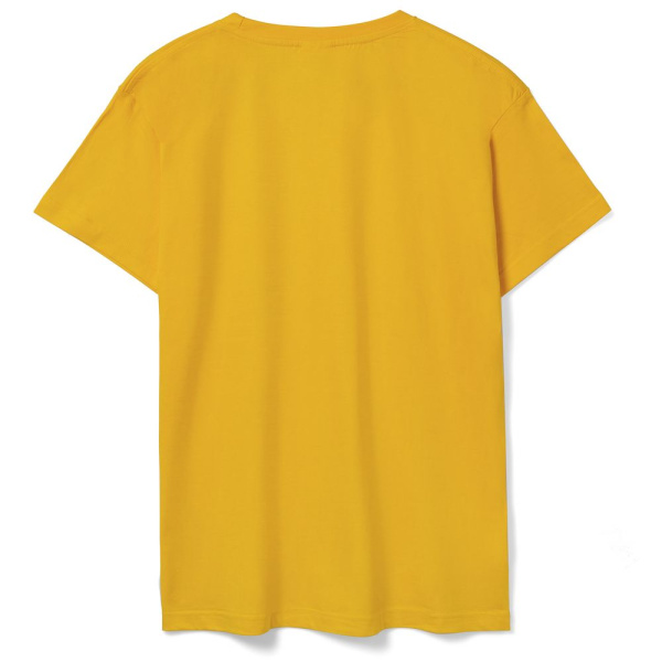 Футболка унисекс T-Bolka 180, желтая, S–3XL
