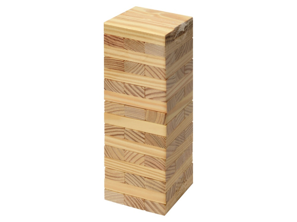 Игра из дерева «Big Tower 48», Цвет бежевый