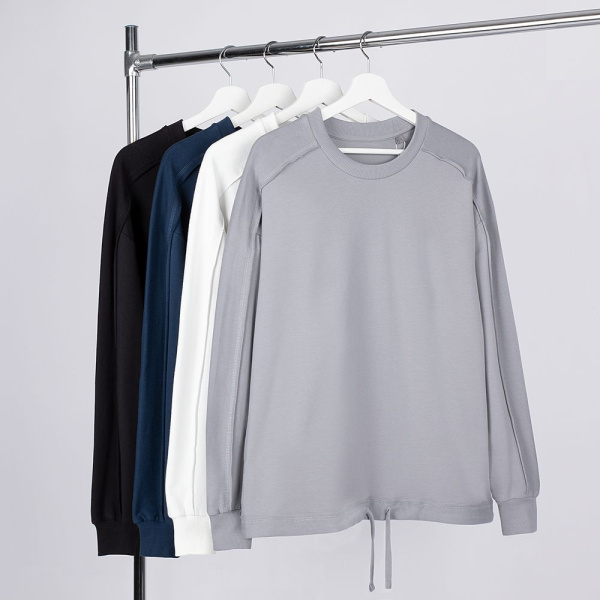 Свитшот унисекс Vozduh, темно-синий, XS–XXL