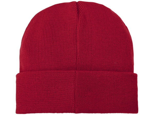 Шапка «Boreas» с нашивкой, Цвет красный