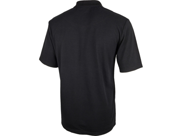 Рубашка поло "Solo" мужская, Размер L, Цвет черный/аква