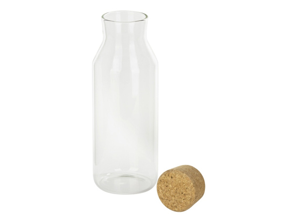 Графин для воды с пробковой крышкой «Fresh», Цвет прозрачный