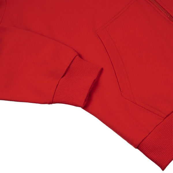 Толстовка на молнии с капюшоном Siverga 2.0, красная, XS–4XL