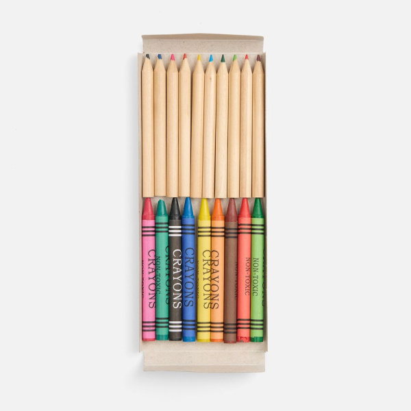 Набор Pencilvania Window, белый, 18х7,6х1,1 см
