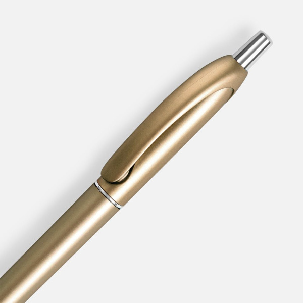 Ручка шариковая Bright Spark, золотистая, 14,5х1 см