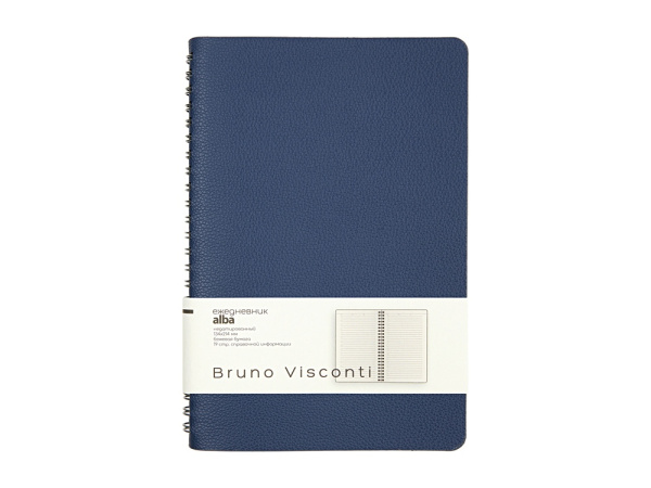 Ежедневник недатированный А5 «Alba», Цвет синий