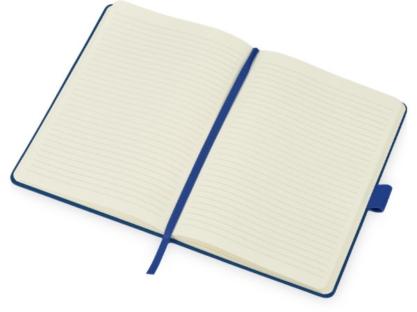 Блокнот А5 в твердой обложке «Vision 2.0» soft-touch, Размер А5, Цвет синий