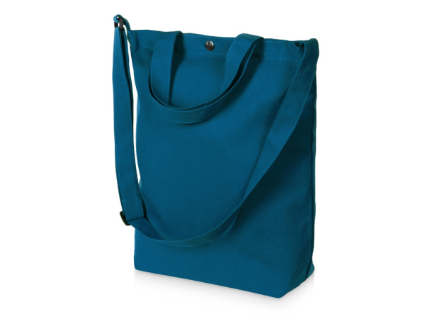 Сумка «Helfer» на кнопке с регулирующейся лямкой, Цвет синий индиго