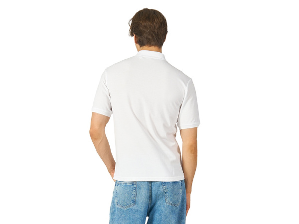 Рубашка поло "Boston 2.0" мужская, Размер 4XL, Цвет белый