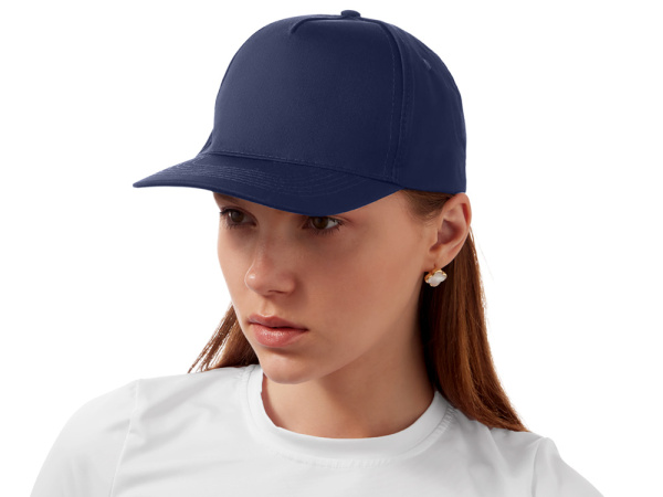 Бейсболка «Mix», Размер 56, Цвет темно-синий