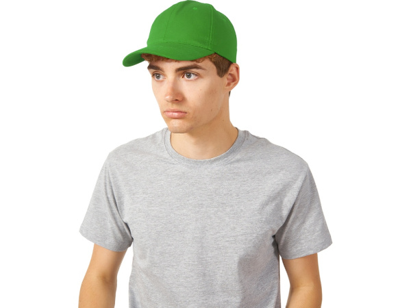 Бейсболка «Milwaukee» из переработанного полиэстера RPET, Цвет зеленое яблоко