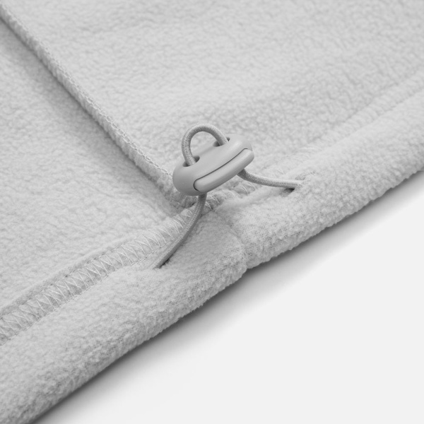 Куртка флисовая унисекс Nebo, светло-серая, S–3XL