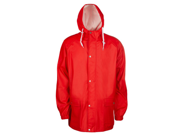 Дождевик «Iberia», Размер XL-2XL, Цвет красный