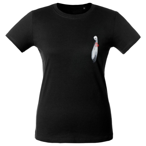 Футболка женская Ghost of Love, черная, S–XL