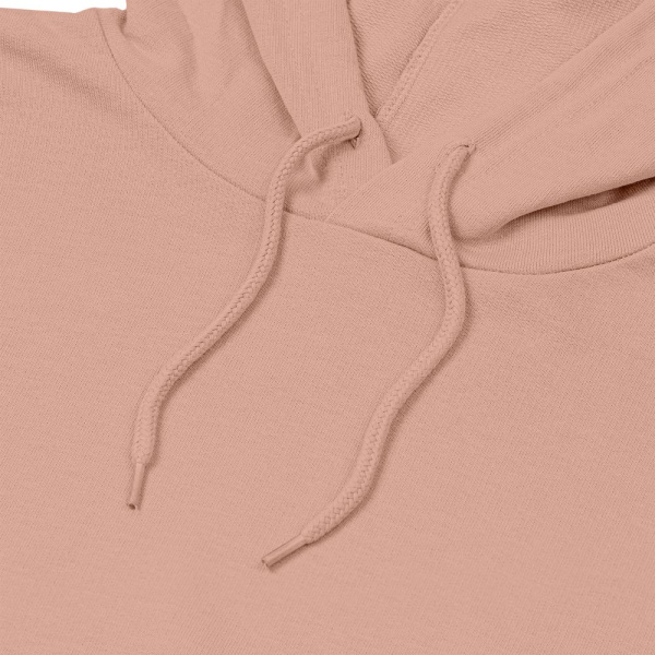 Толстовка с капюшоном унисекс Hoodie, бежевая (nude), XS–3XL