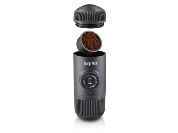 Ручная мини кофемашина «Nanopresso» + кейс для хранения, Цвет черный