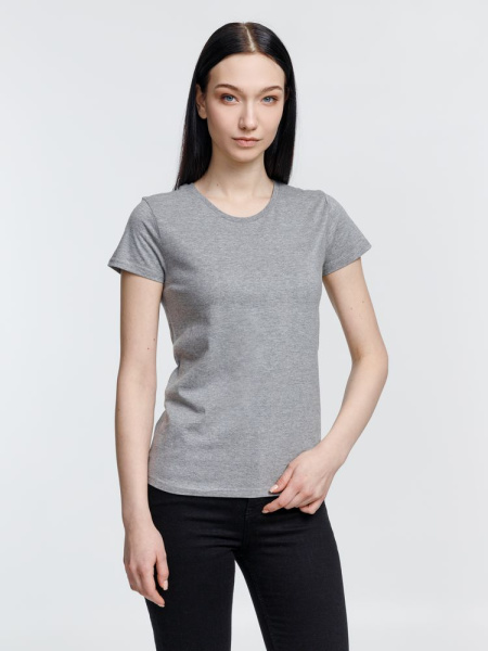 Футболка женская Pioneer Women, серый меланж, S–3XL
