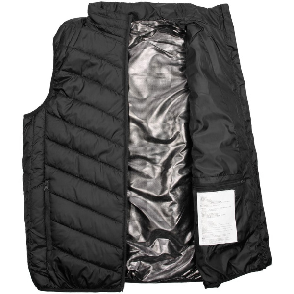 Жилет с подогревом Thermalli Valmorel, черный, S–3XL