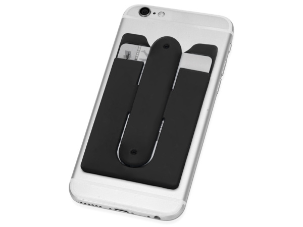 Футляр для кредитных карт «Покет», Цвет черный