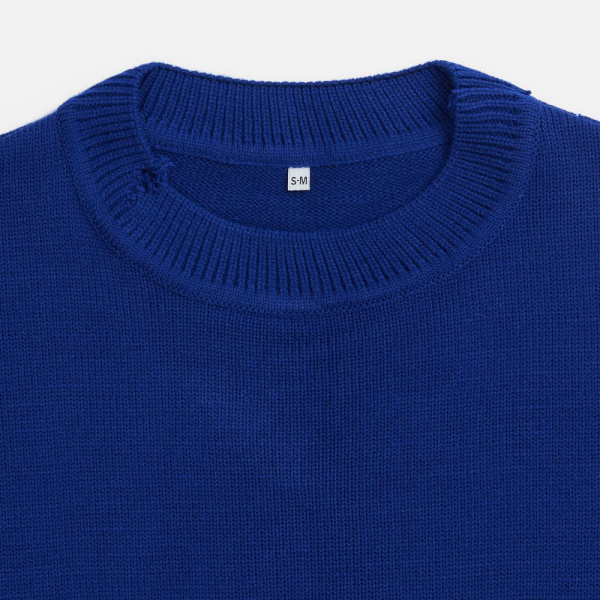 Джемпер Sharpick, темно-синий (кобальт), S/M, L/XL