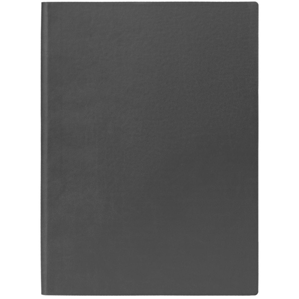 Ежедневник Latte Maxi, недатированный, темно-серый, 20х26,7х1,5 см