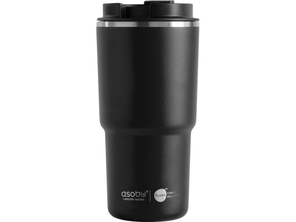 Вакуумная термокружка с керамическим покрытием «Pick-Up», 650 мл, Цвет черный