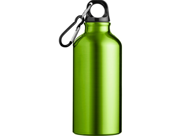 Бутылка «Oregon» с карабином, Цвет зеленое яблоко/черный
